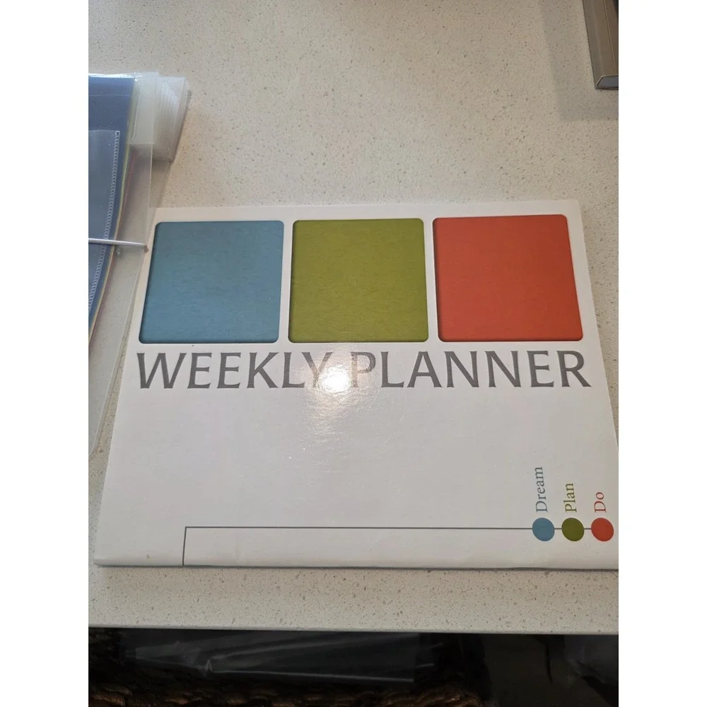 Weekly Planner Home Office‎ Mini Bundle– Undated Mini Clip Board